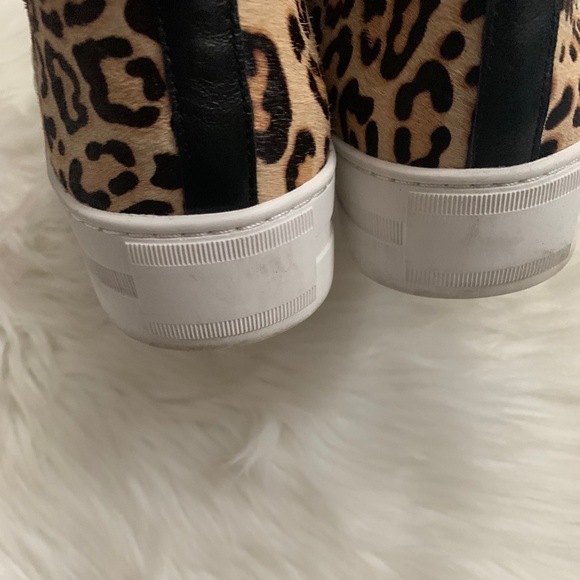 halogen leopard sneakers